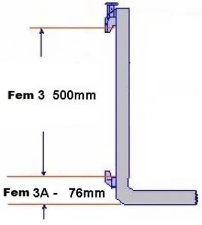 Fem 3A 120x50x2000mm