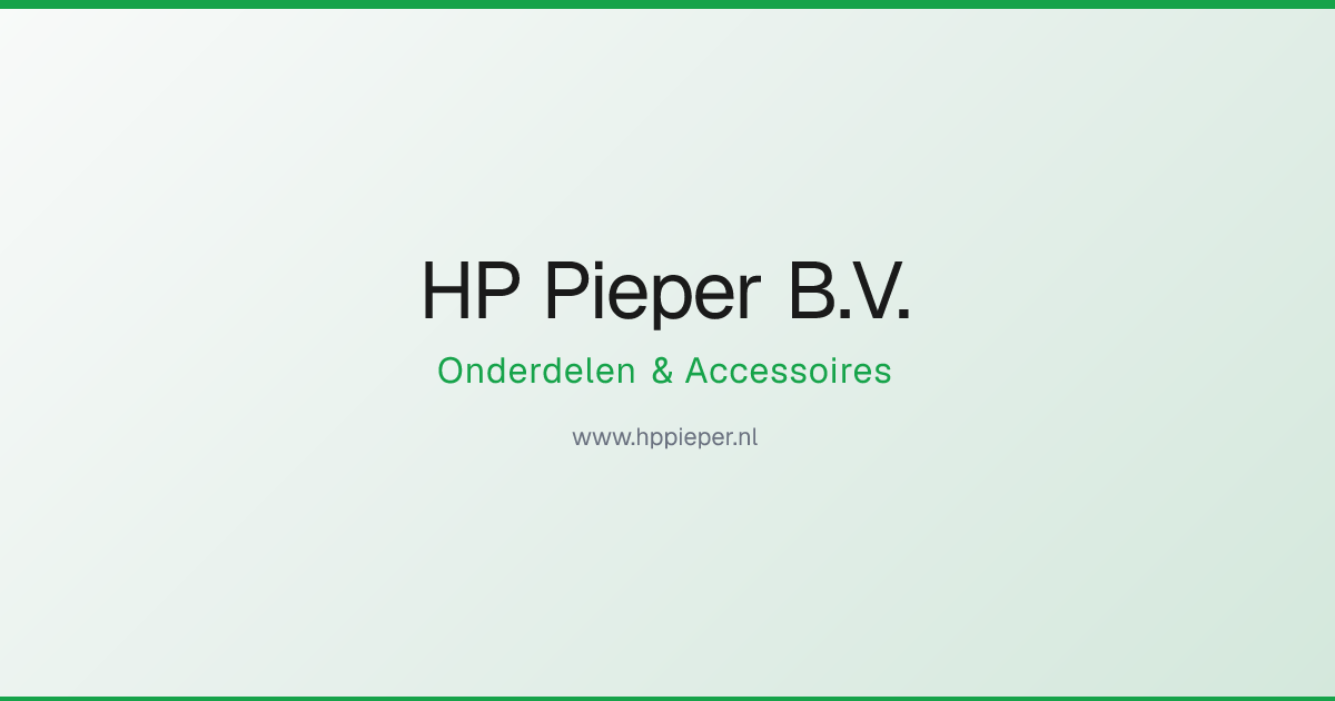 HP Pieper B.V. | Onderdelen & Accessoires voor Landbouw, Bouw & Machines